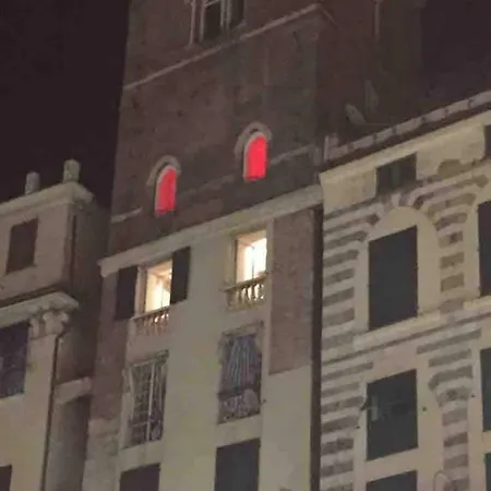 아파트 Stunning Flat In Medieval Tower-aquarium, Old Town Town, 7 Floor Beautiful View 제노바